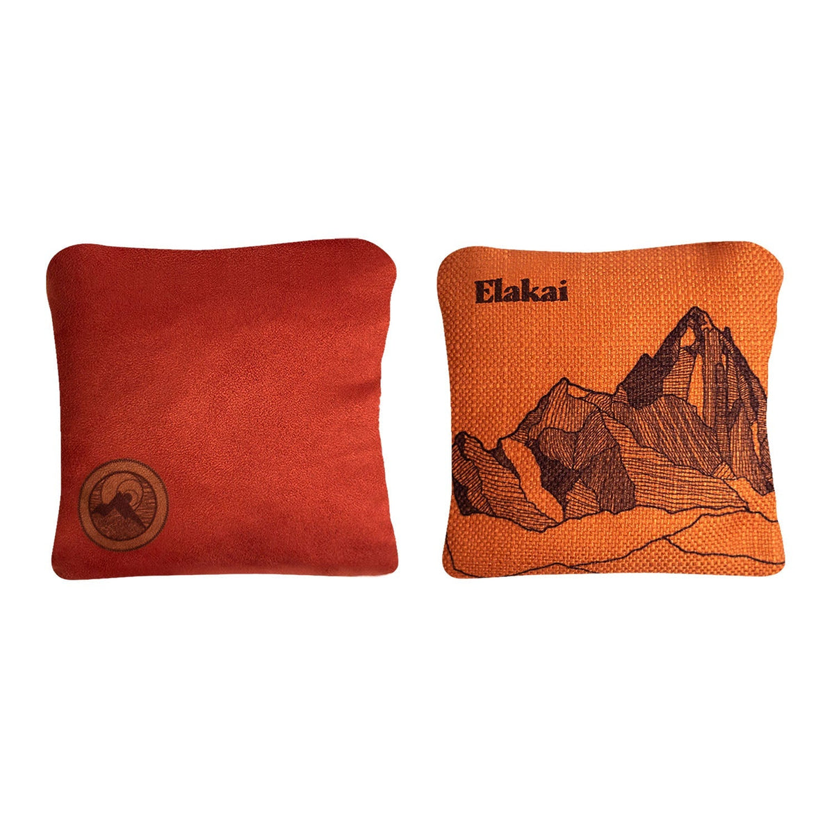 Elakai 6-in Dual-Sided Cornhole Bags | Mt. Elakai Design Collection