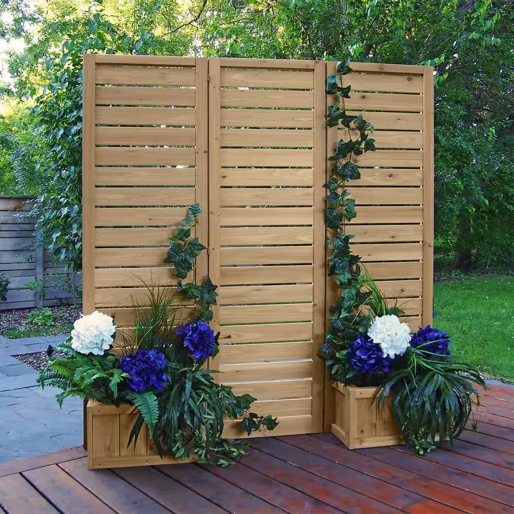 5' X 5' Wood Privacy Screen