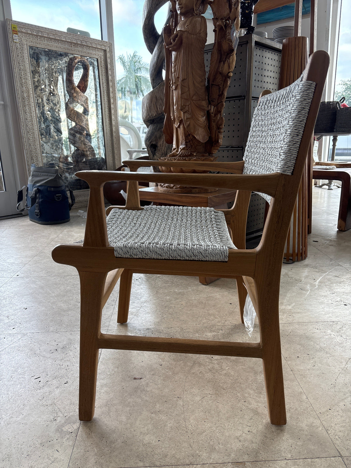 Broward Design Harris Dining Armchair – White