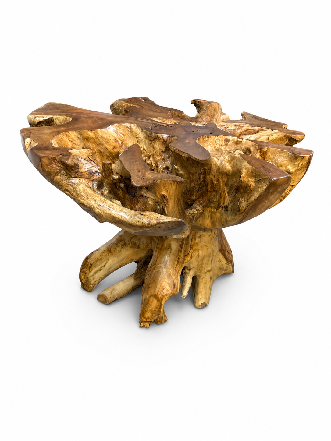 Broward Design Center / Broward Design Nusa Teak Root Round Dining Table