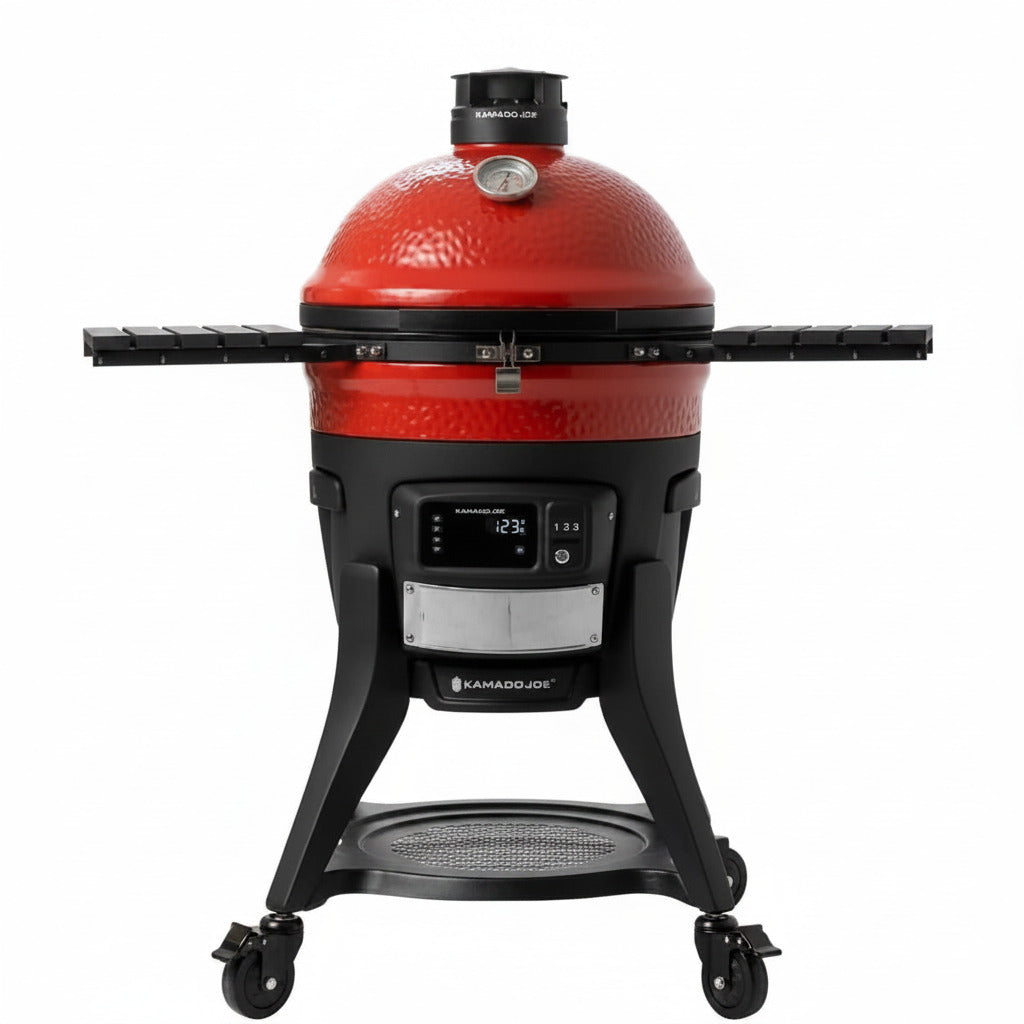 Konnected Joe 18 In. Digital Charcoal Grill and Smoker with Auto-Ignition and Wi-Fi Temperature Control KJ15041123