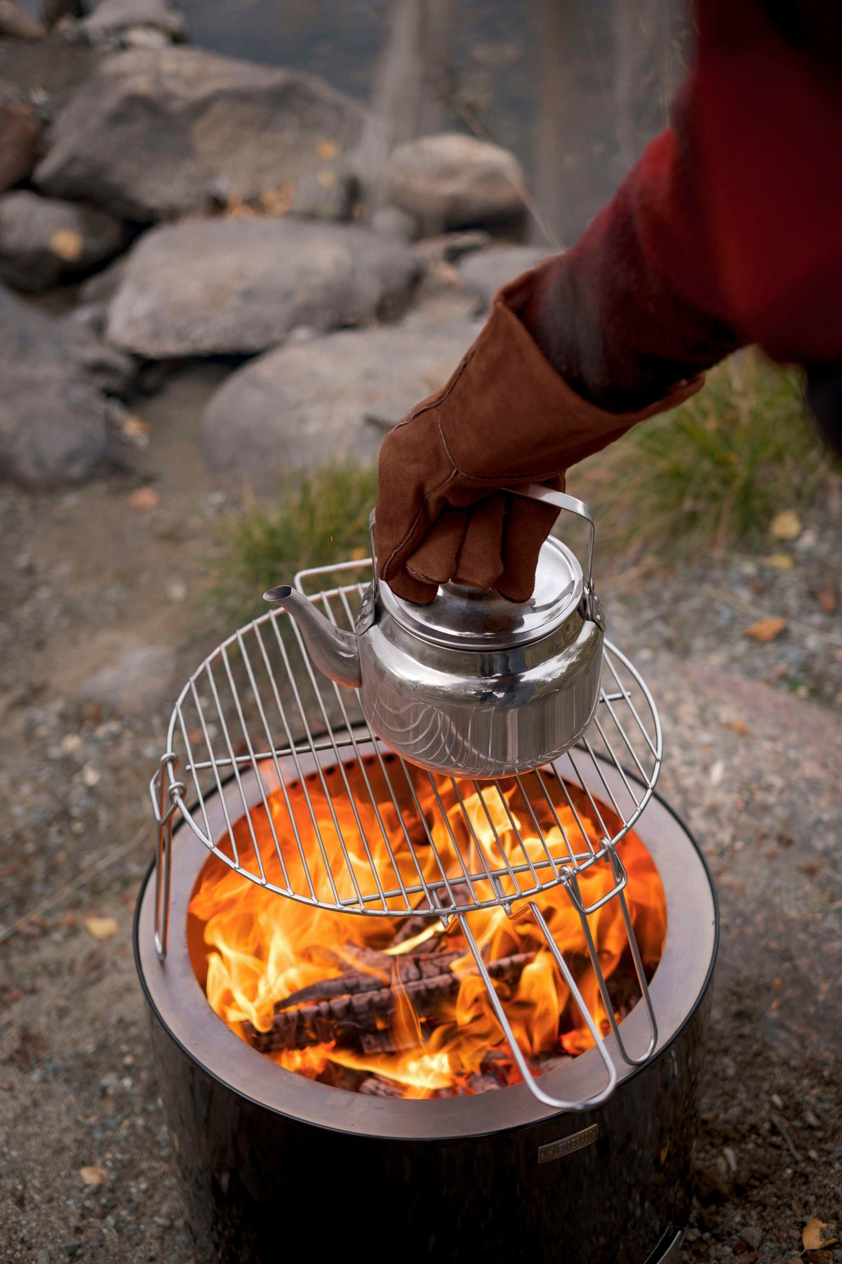 Espegard Suede Leather Barbeque Gloves
