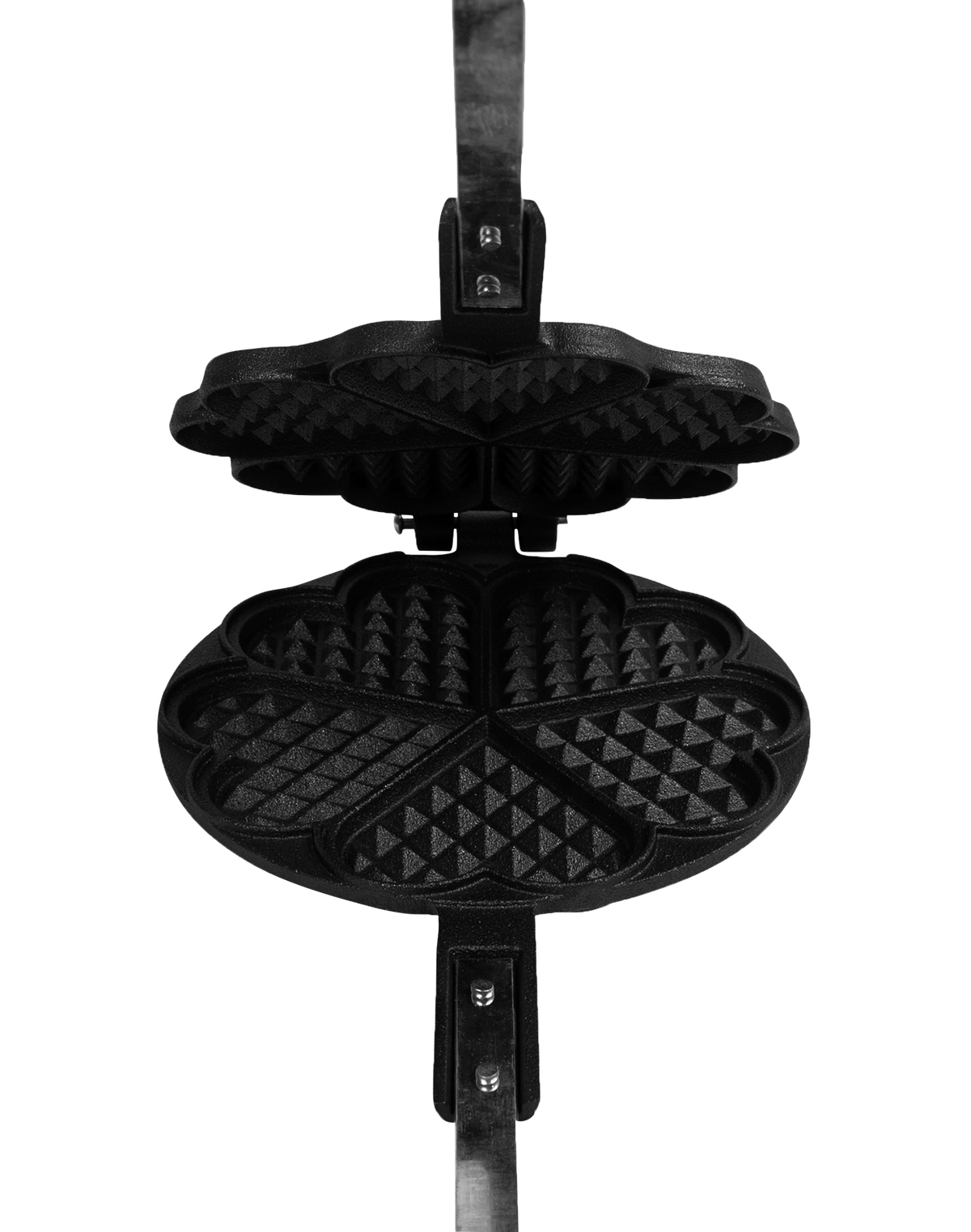 Espegard Cast Iron Waffle Iron for Open-Fire Cooking
