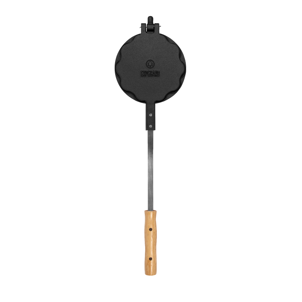 Espegard Cast Iron Waffle Iron for Open-Fire Cooking