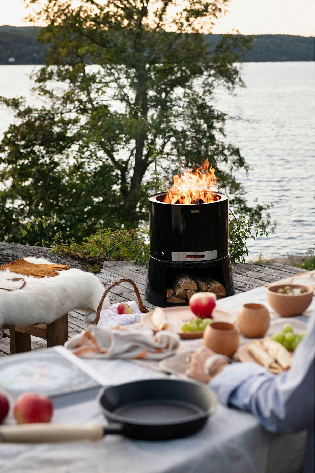Espegard Bonfire Pilar Premium 50 Smokeless Fire Pit