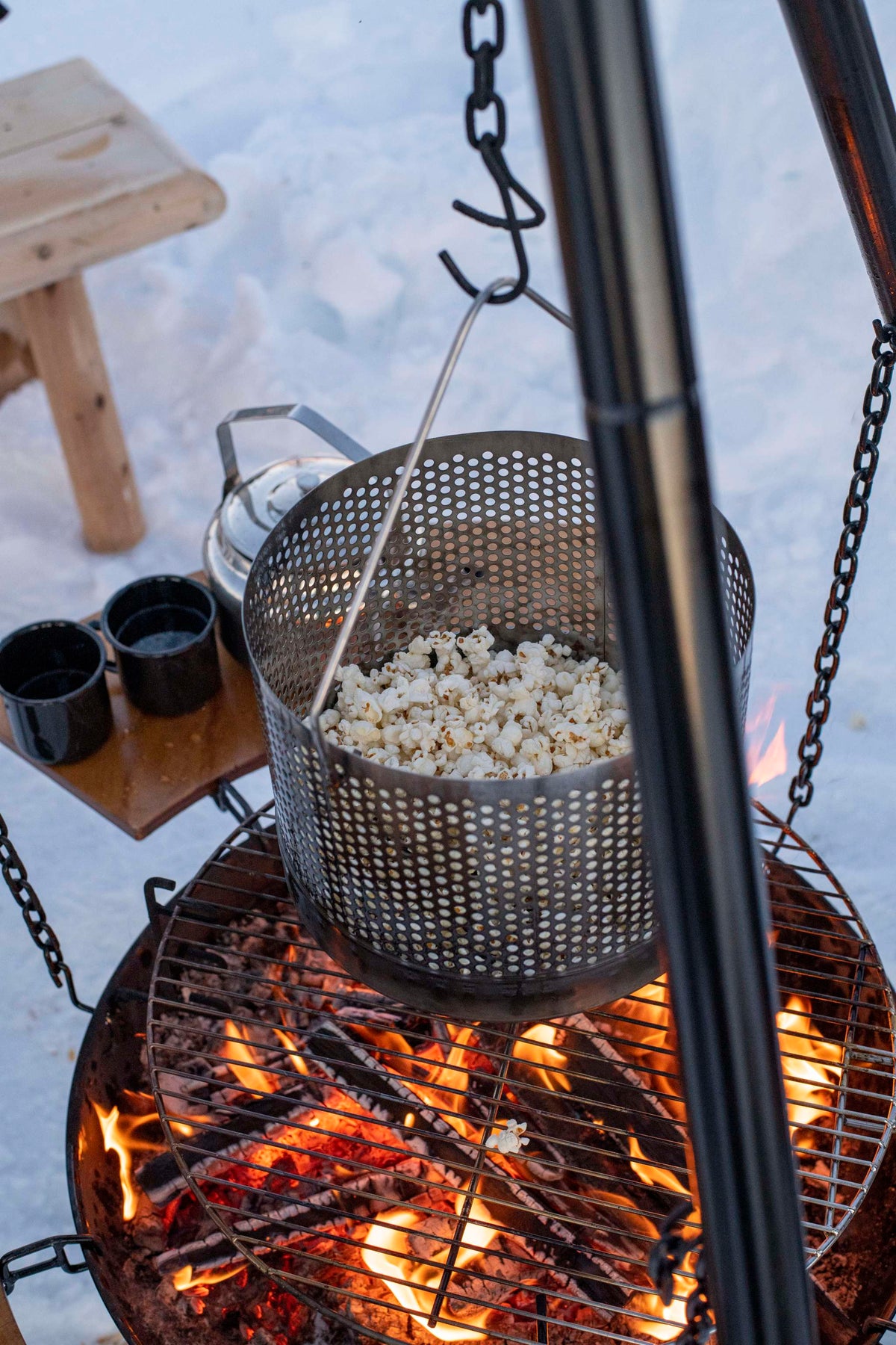 Espegard Stainless Steel Popcorn Kettle