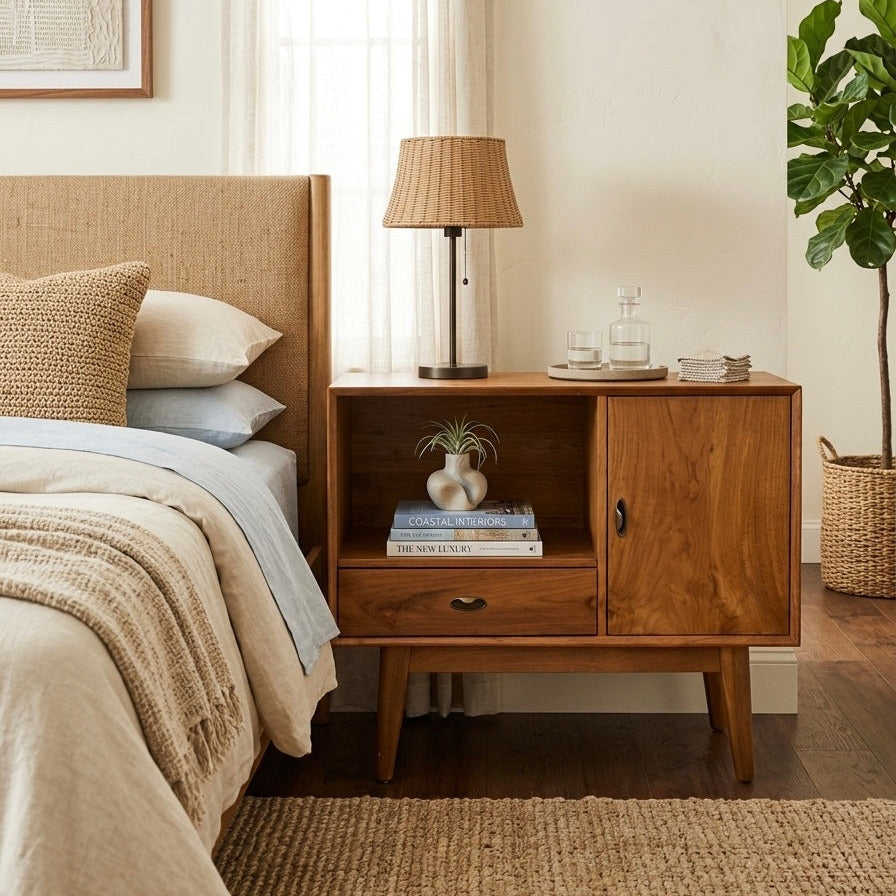 Broward Design Recycled Teak TV - Entryway Cabinet