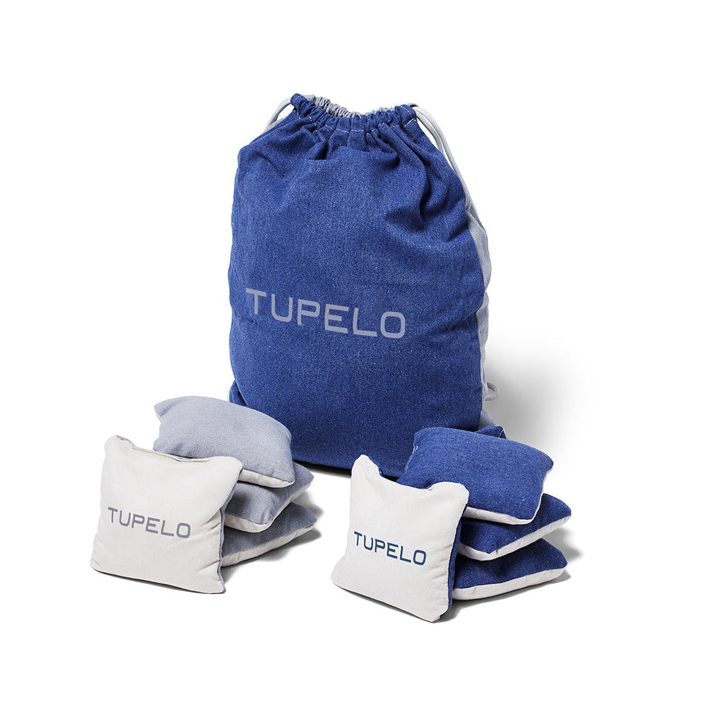 Tupelo Goods Flyrite™ Cornhole Bag Set with Tote – 8 Replacement / Extra Bags