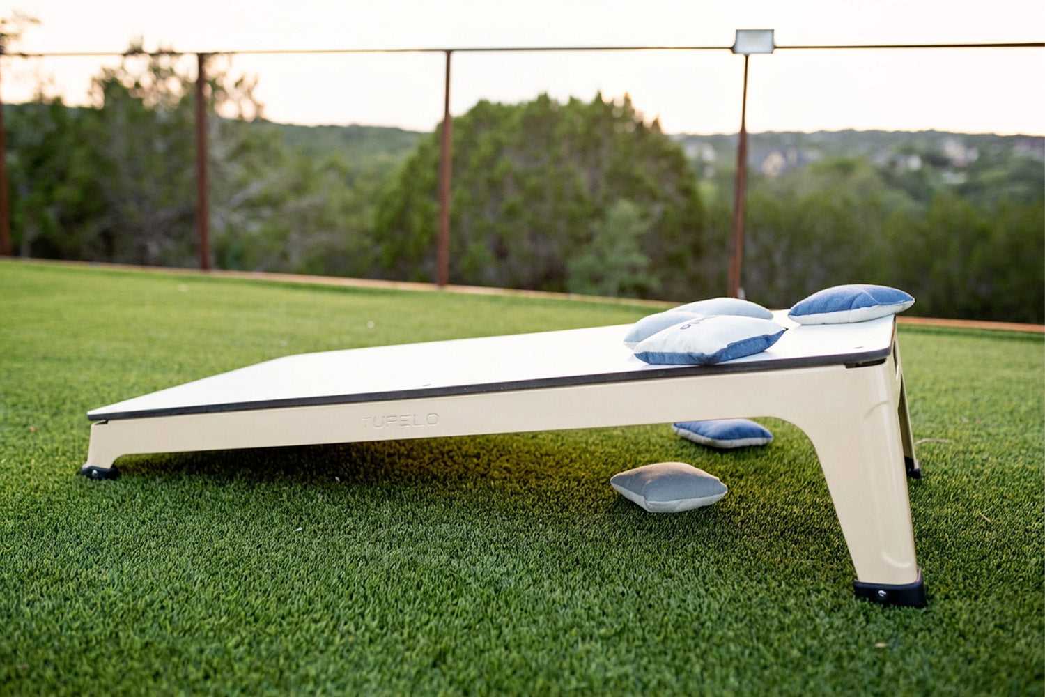 Tupelo Goods All-Weather Cornhole Set with Flyrite Bags