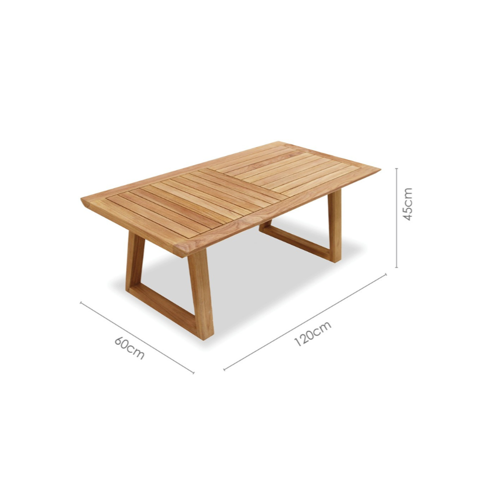 LifestyleGarden Agate Teak Outdoor Lounge Set