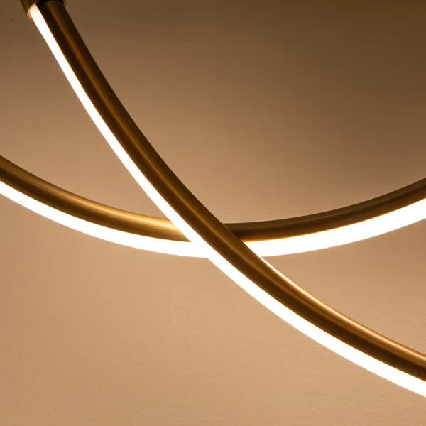 Alora Aryas 3-Light LED Indoor Pendant – Vintage Brass