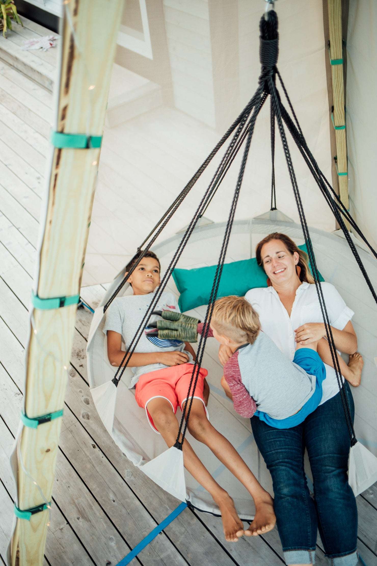 Bijou Build Sky Hover Swing – 5' Platform Swing