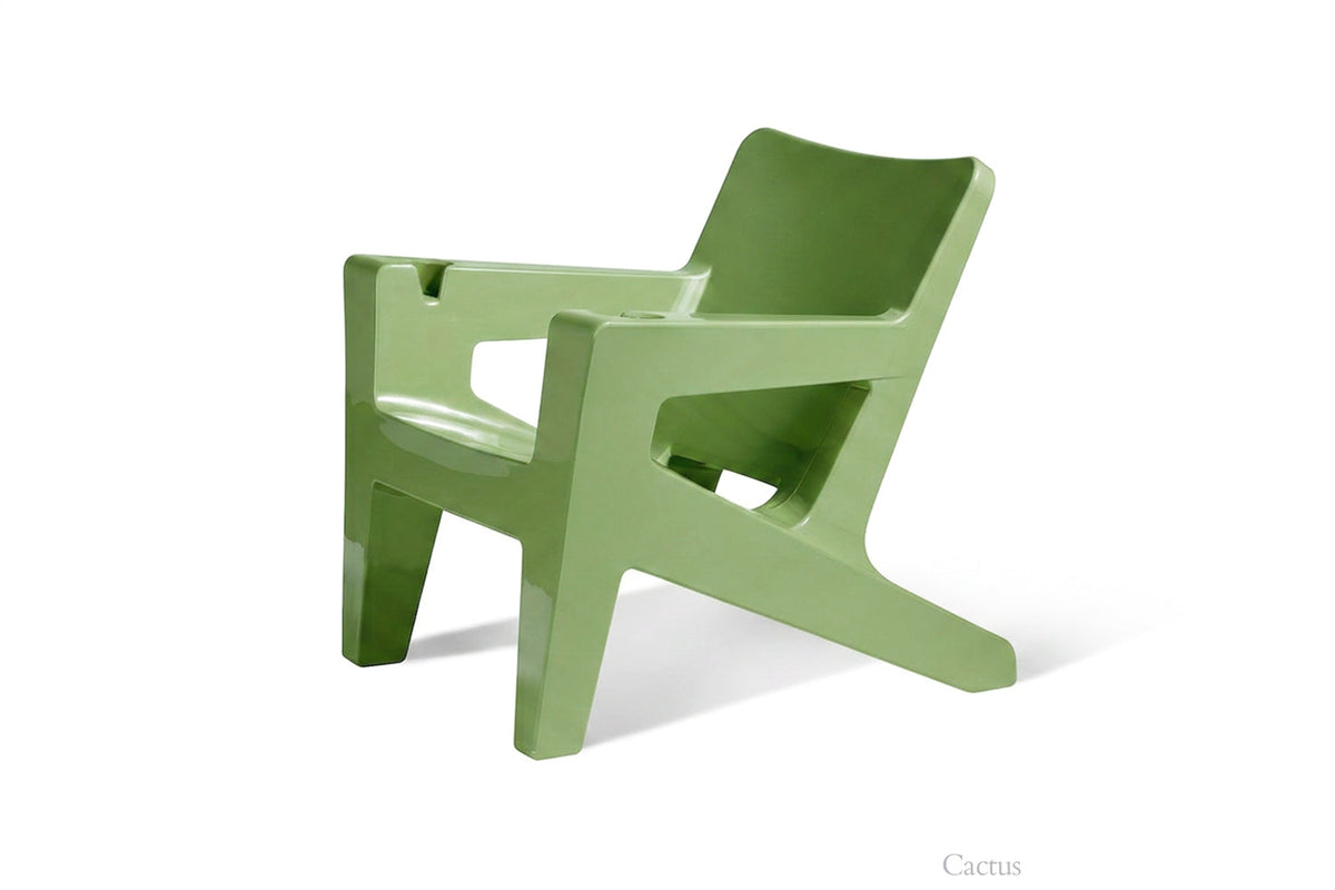 Tupelo Goods Bask Modern Adirondack Lounge Chair – In-Pool & Outdoor Chair