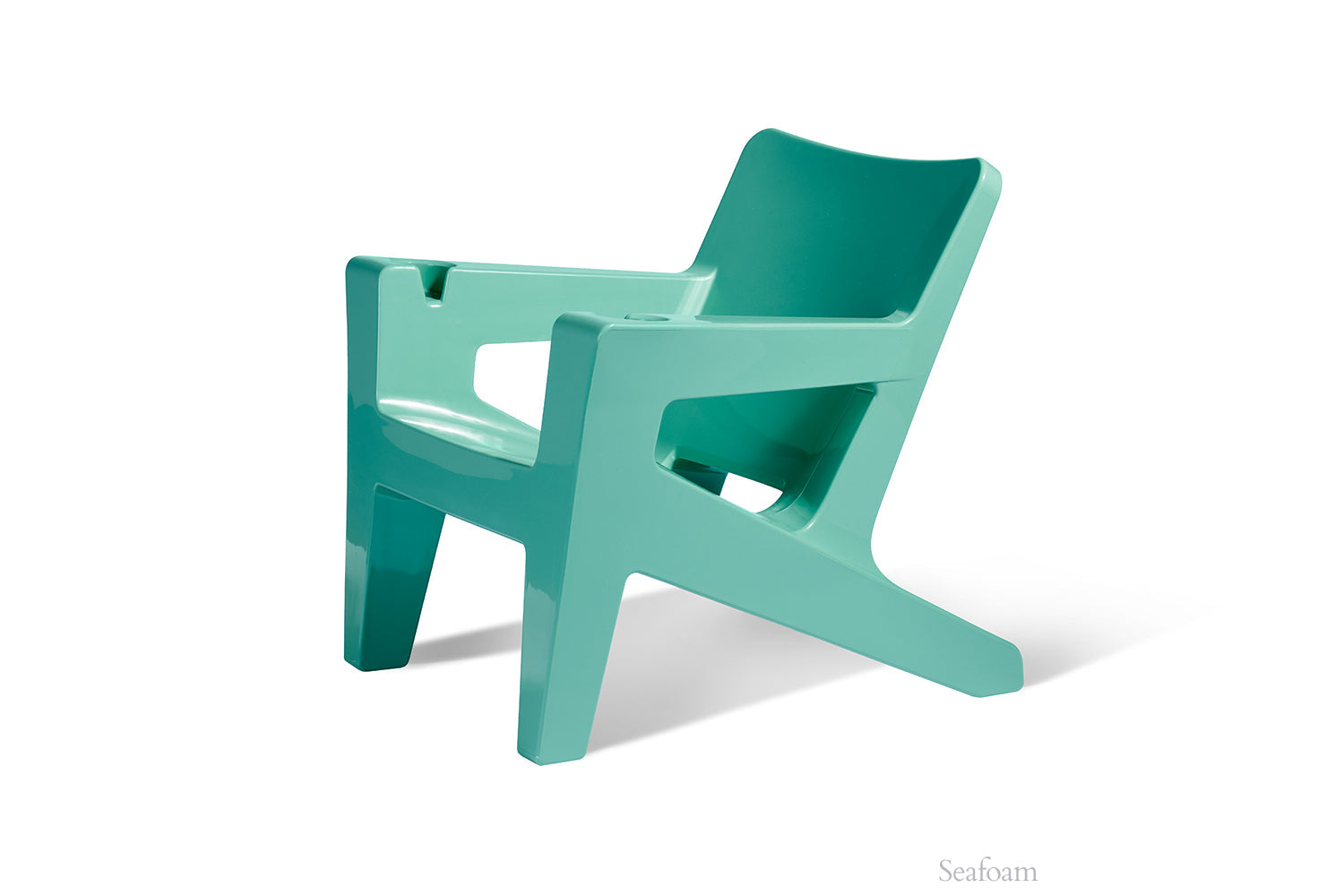 Tupelo Goods Bask Modern Adirondack Lounge Chair – In-Pool & Outdoor Chair