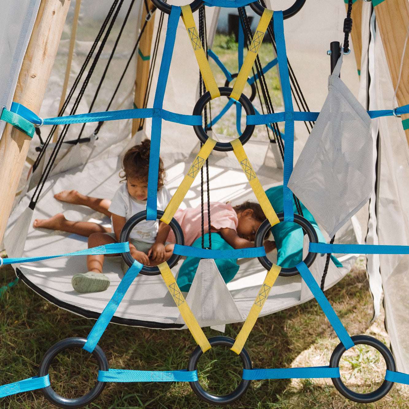 Bijou Build Sky Hover Swing – 5' Platform Swing