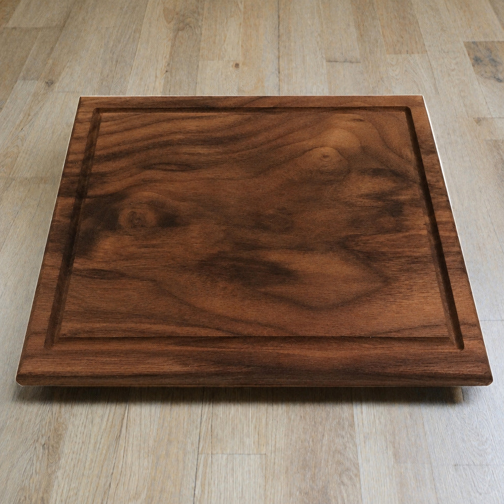 Best Redwood American Walnut Cutting Board with Juice Groove