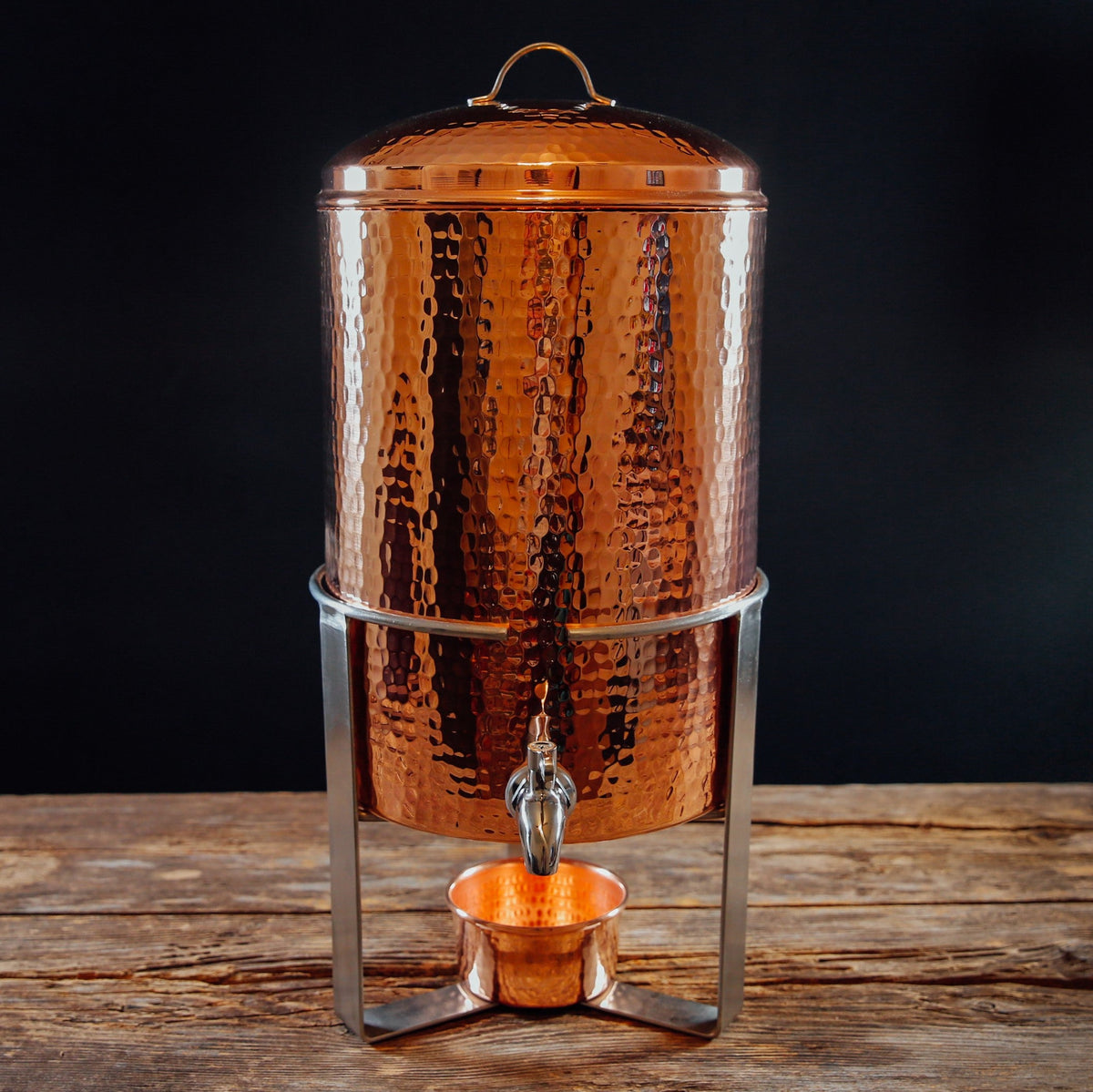 Sertodo Arcadia Copper Drink Dispenser For Hot And Cold Beverage