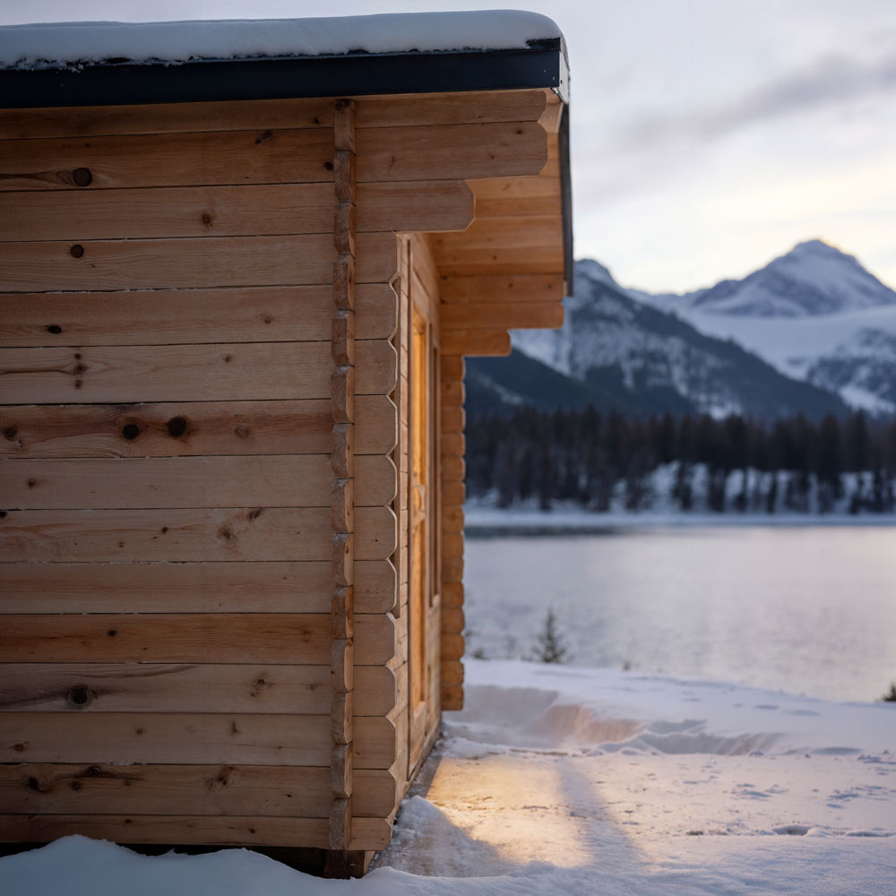 LeisureCraft Palmer CTC68 outdoor sauna