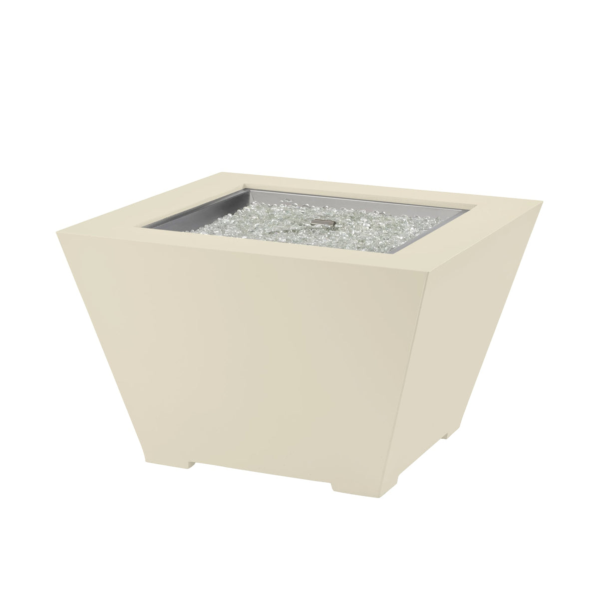 Outdoor GreatRoom Cove 37" Trapezoid Concrete Gas Fire Pit
