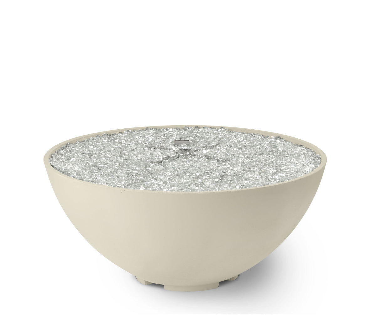 Cove Edge 42" Concrete Gas Fire Pit Bowl by Designing Backyards