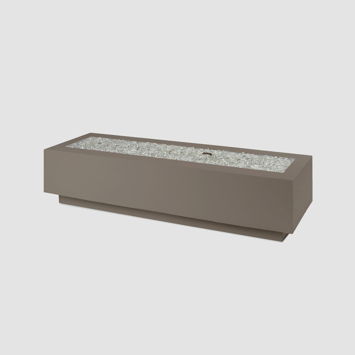 Outdoor GreatRoom Cove 54" & 72" Linear Concrete Gas Fire Pit