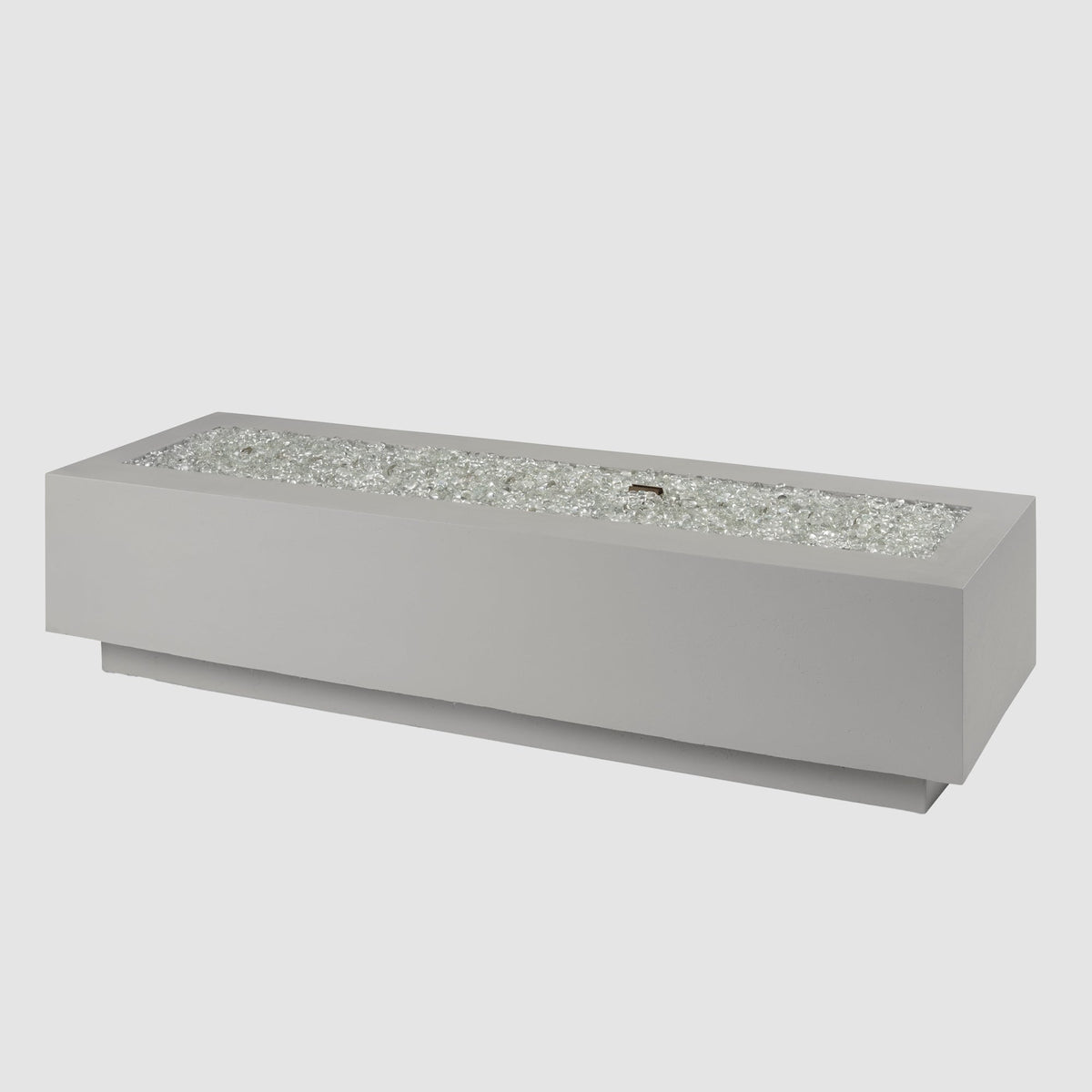 Outdoor GreatRoom Cove 54" & 72" Linear Concrete Gas Fire Pit