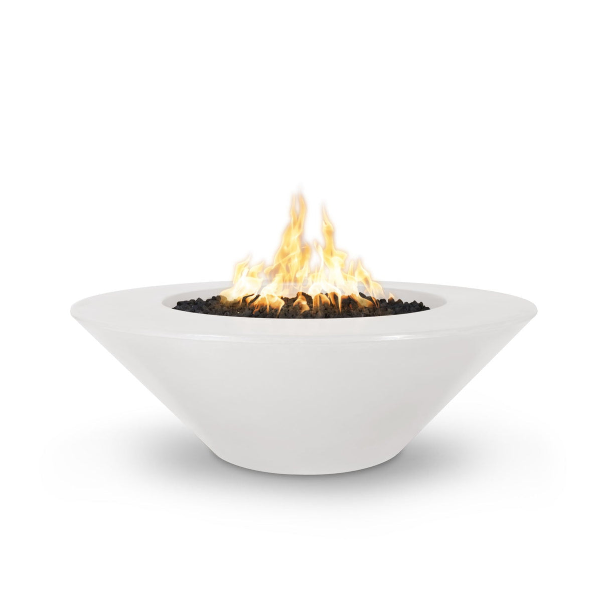 The Outdoor Plus Cazo 60" Wide Ledge GFRC Fire Pit
