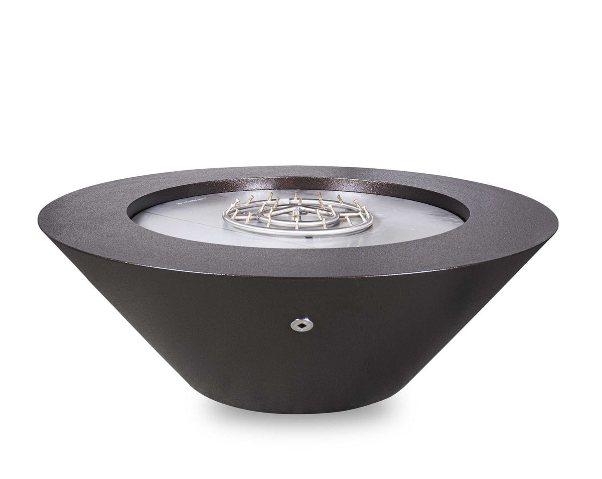 The Outdoor Plus Cazo 60" Wide Ledge Fire Pit