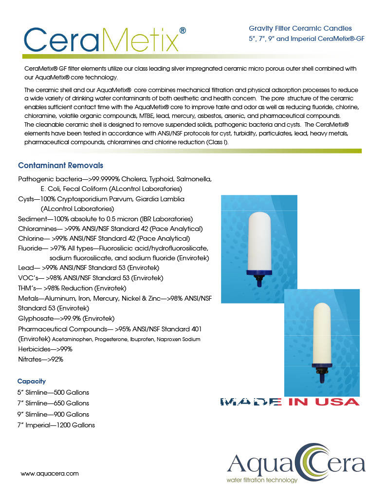 Sertodo GuardFlow Diatom Block Filter