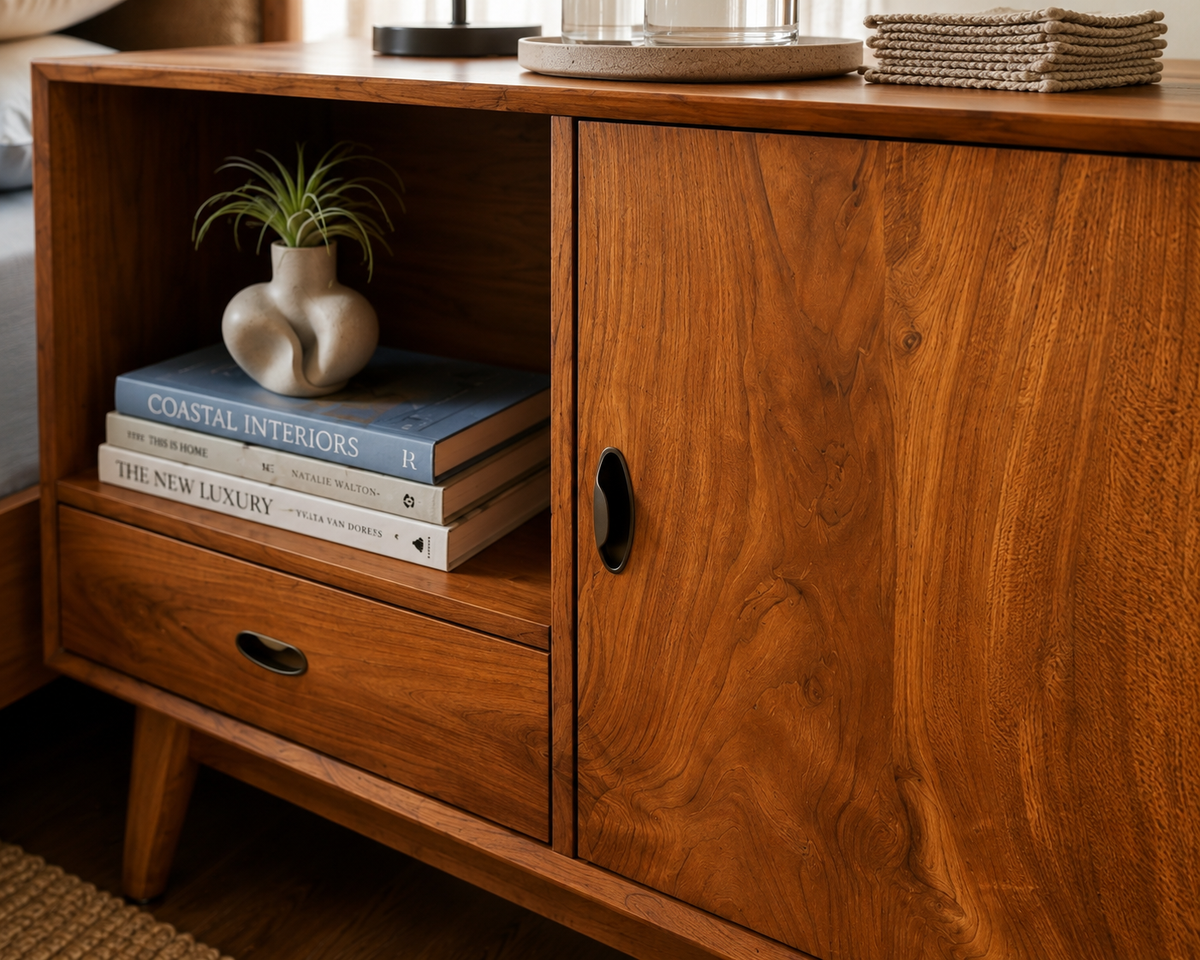 Broward Design Recycled Teak TV - Entryway Cabinet