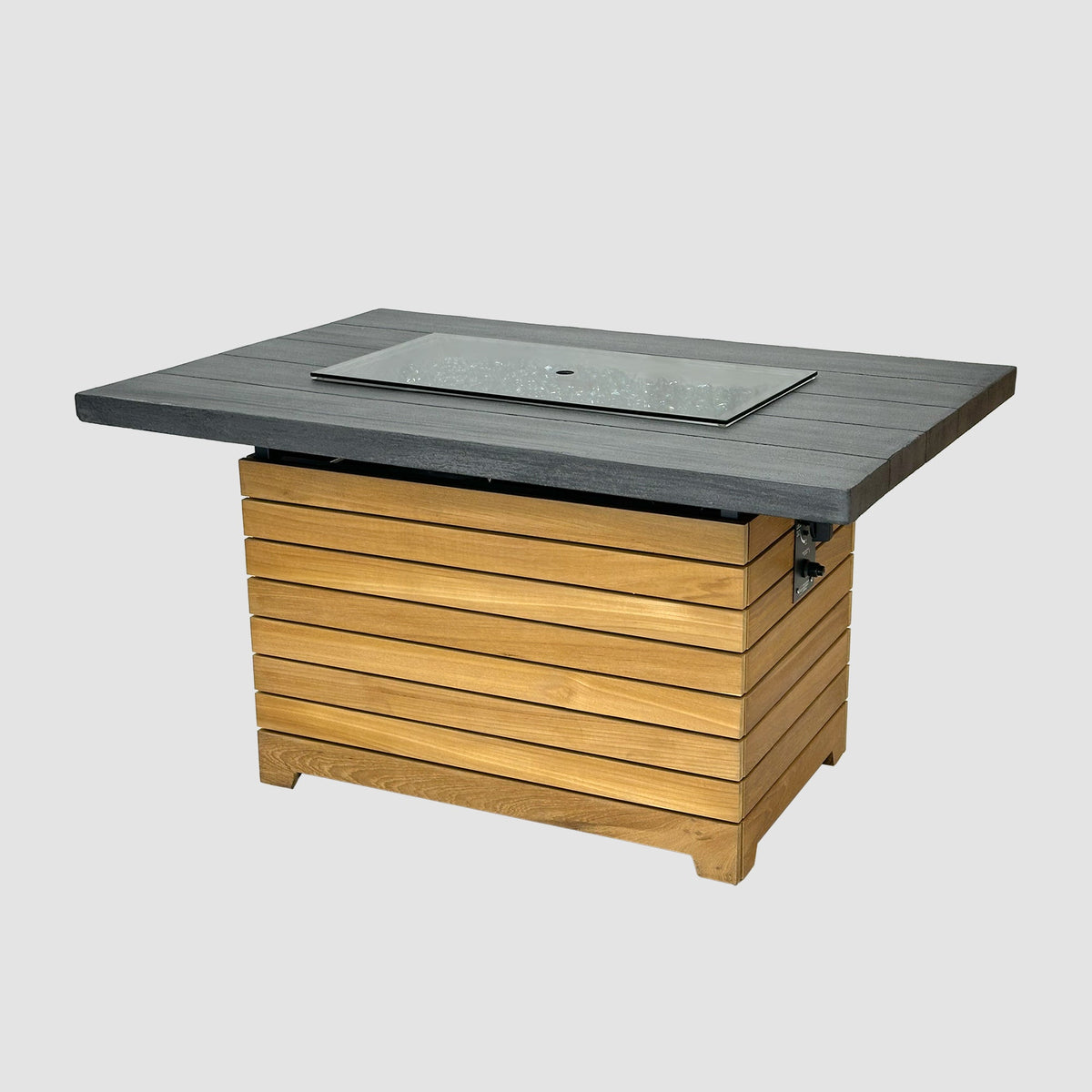 Outdoor GreatRoom Darien 42" Rectangular Gas Fire Pit Table