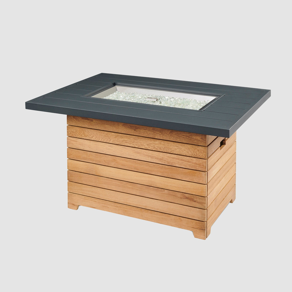 Outdoor GreatRoom Darien 42" Rectangular Gas Fire Pit Table