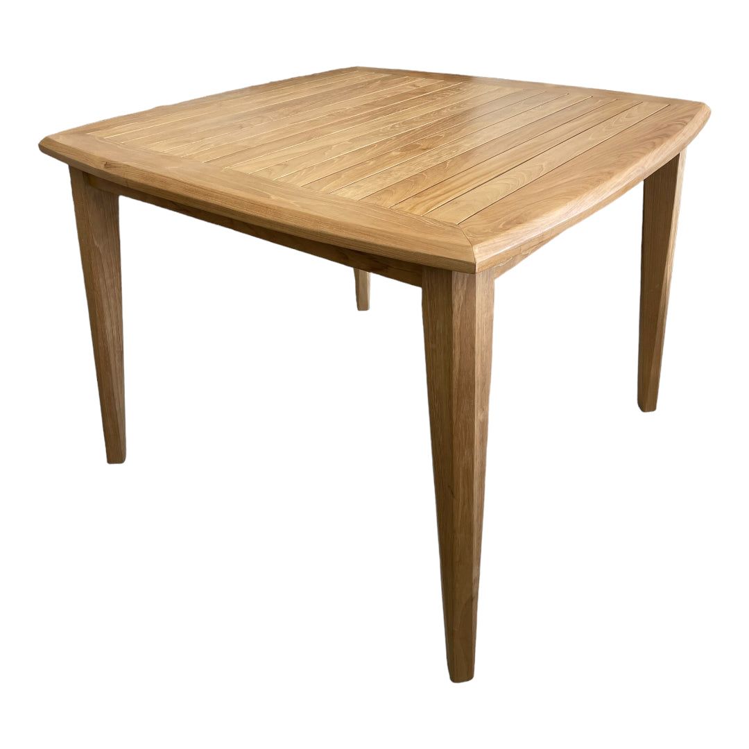The Broward Design Center Harris Recycled Teak Dining Table – 39"