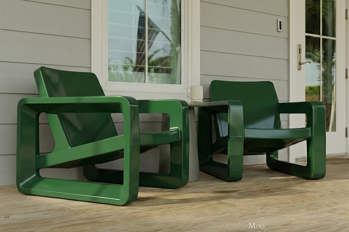 Tupelo Goods Deck Modern Outdoor Lounge Chair – In-Pool & Patio Chair
