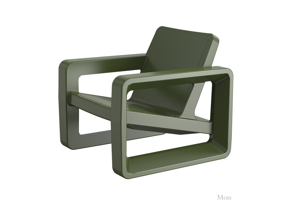 Tupelo Goods Deck Modern Outdoor Lounge Chair – In-Pool & Patio Chair