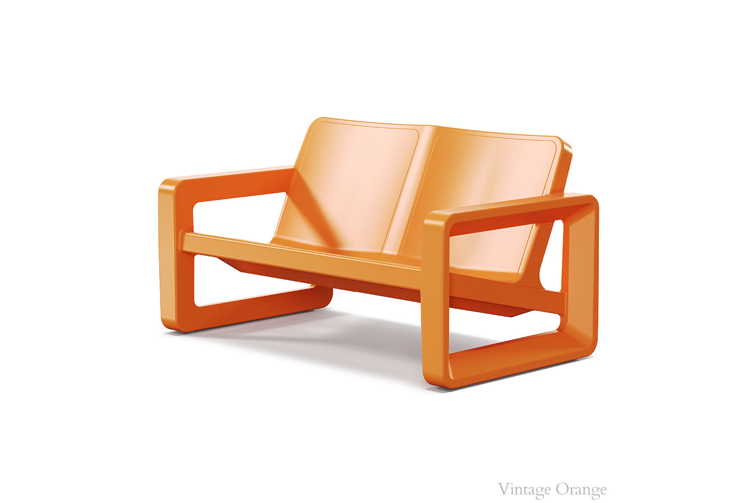 Tupelo Goods Deck Modern Outdoor Loveseat – In-Pool &amp; Patio Seating