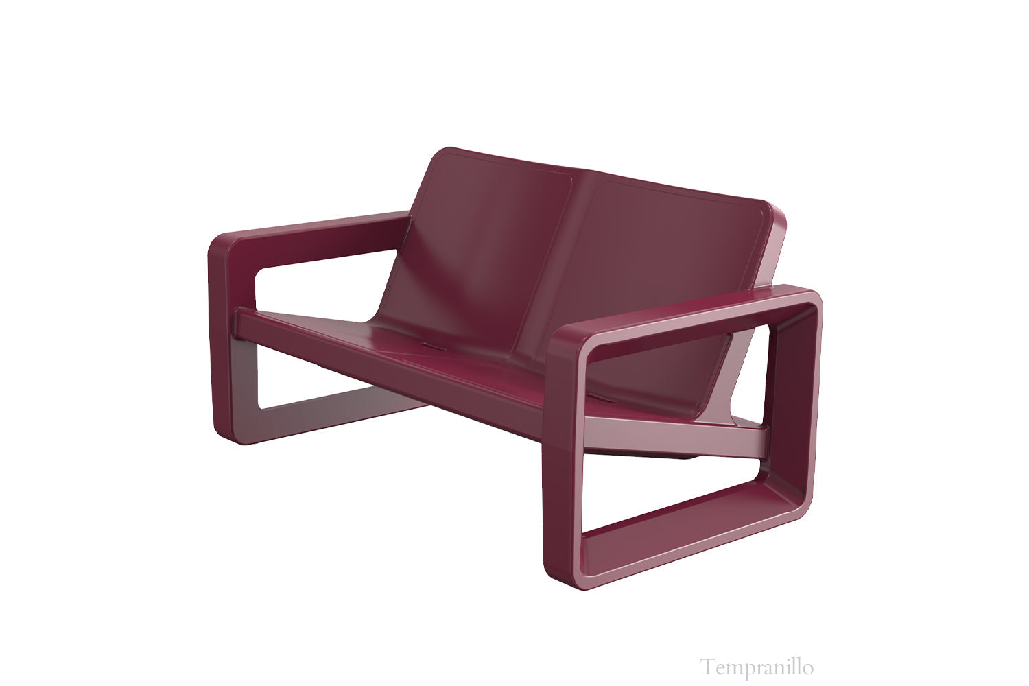 Tupelo Goods Deck Modern Outdoor Loveseat – In-Pool &amp; Patio Seating