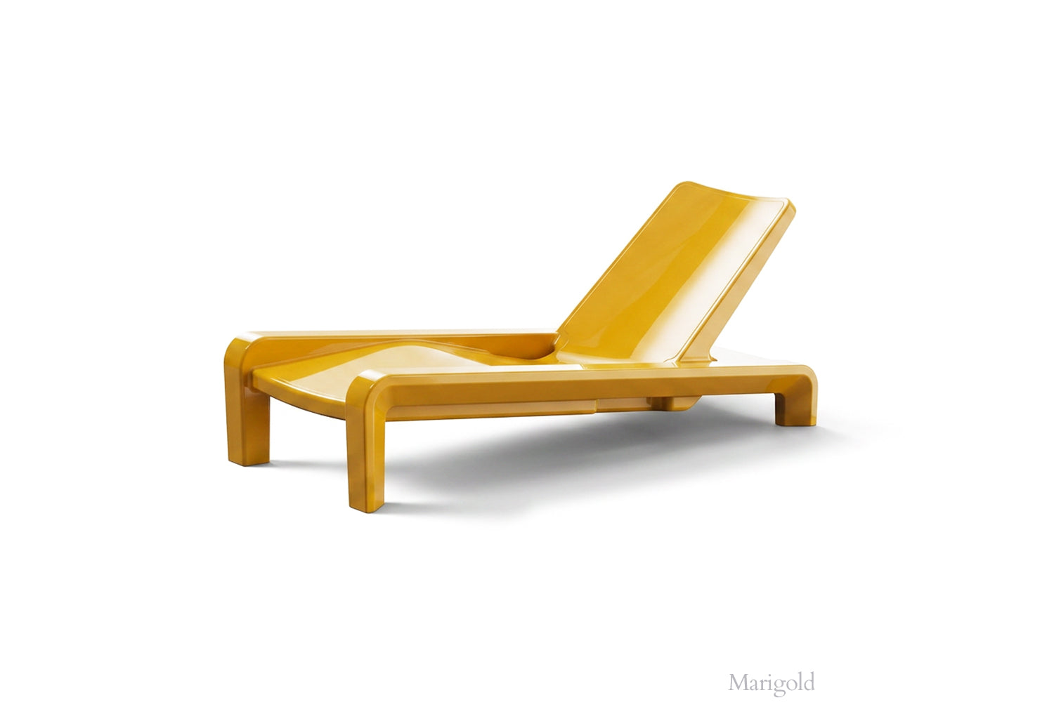 Tupelo Goods Deck Modern Chaise Lounge – In-Pool & Outdoor Lounger