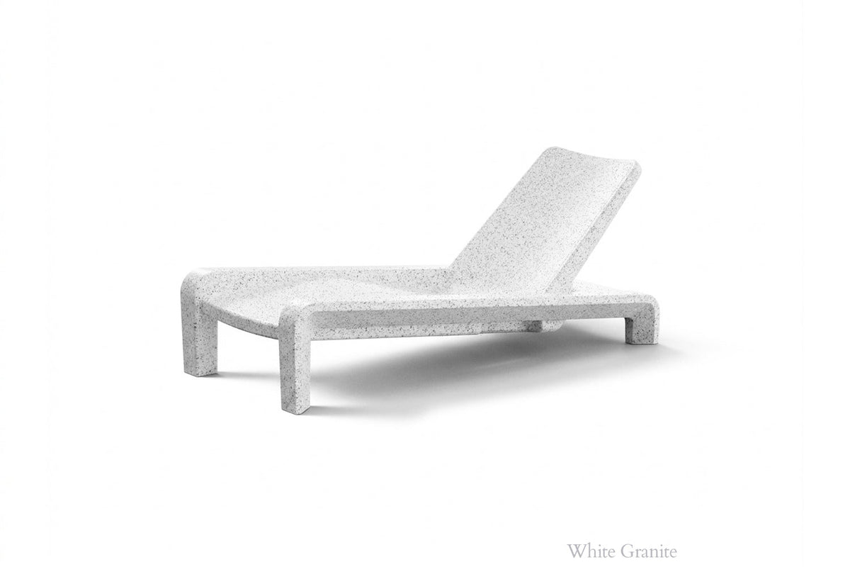 Tupelo Goods Deck Modern Chaise Lounge – In-Pool & Outdoor Lounger