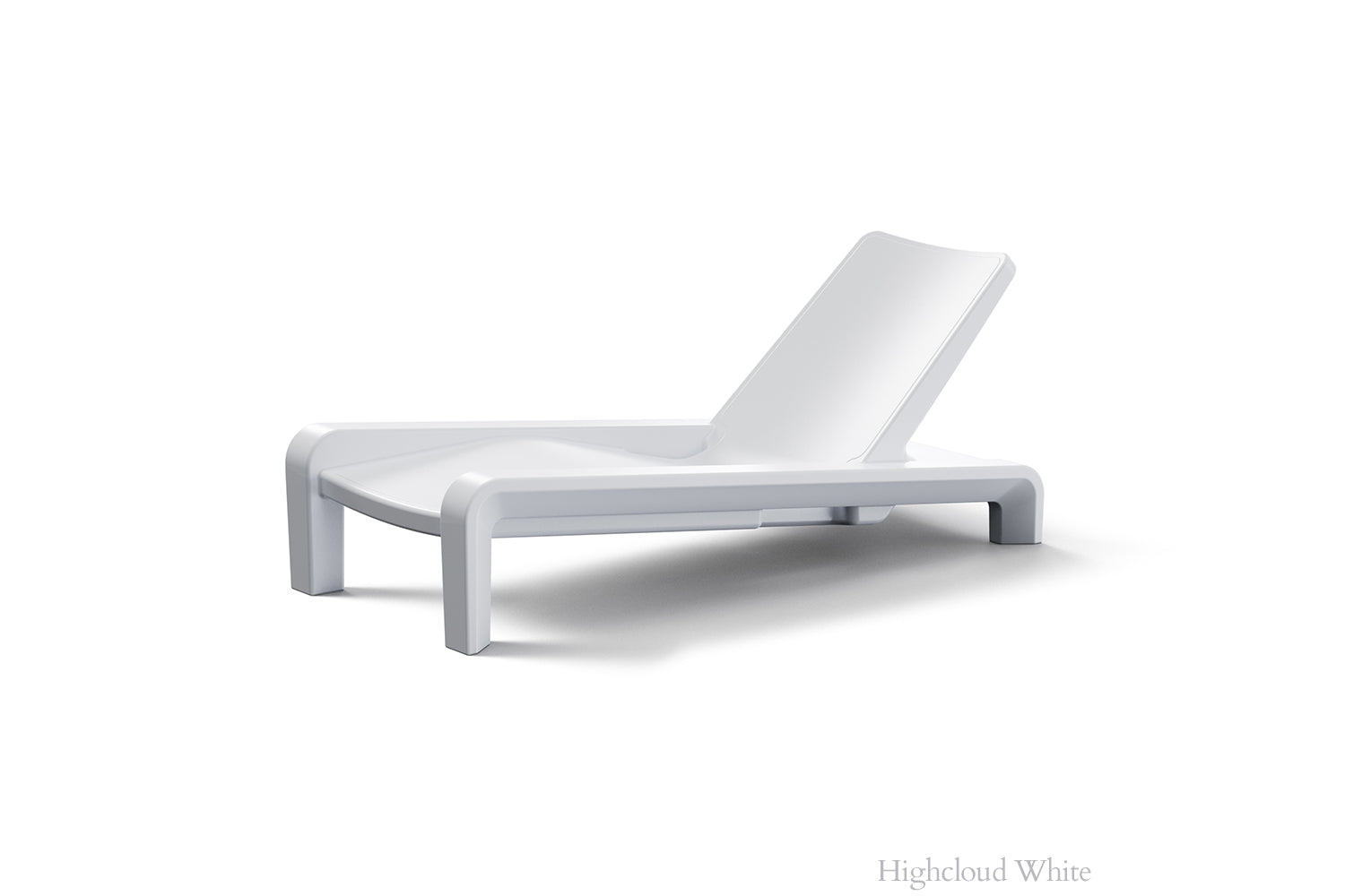 Tupelo Goods Deck Modern Chaise Lounge – In-Pool & Outdoor Lounger