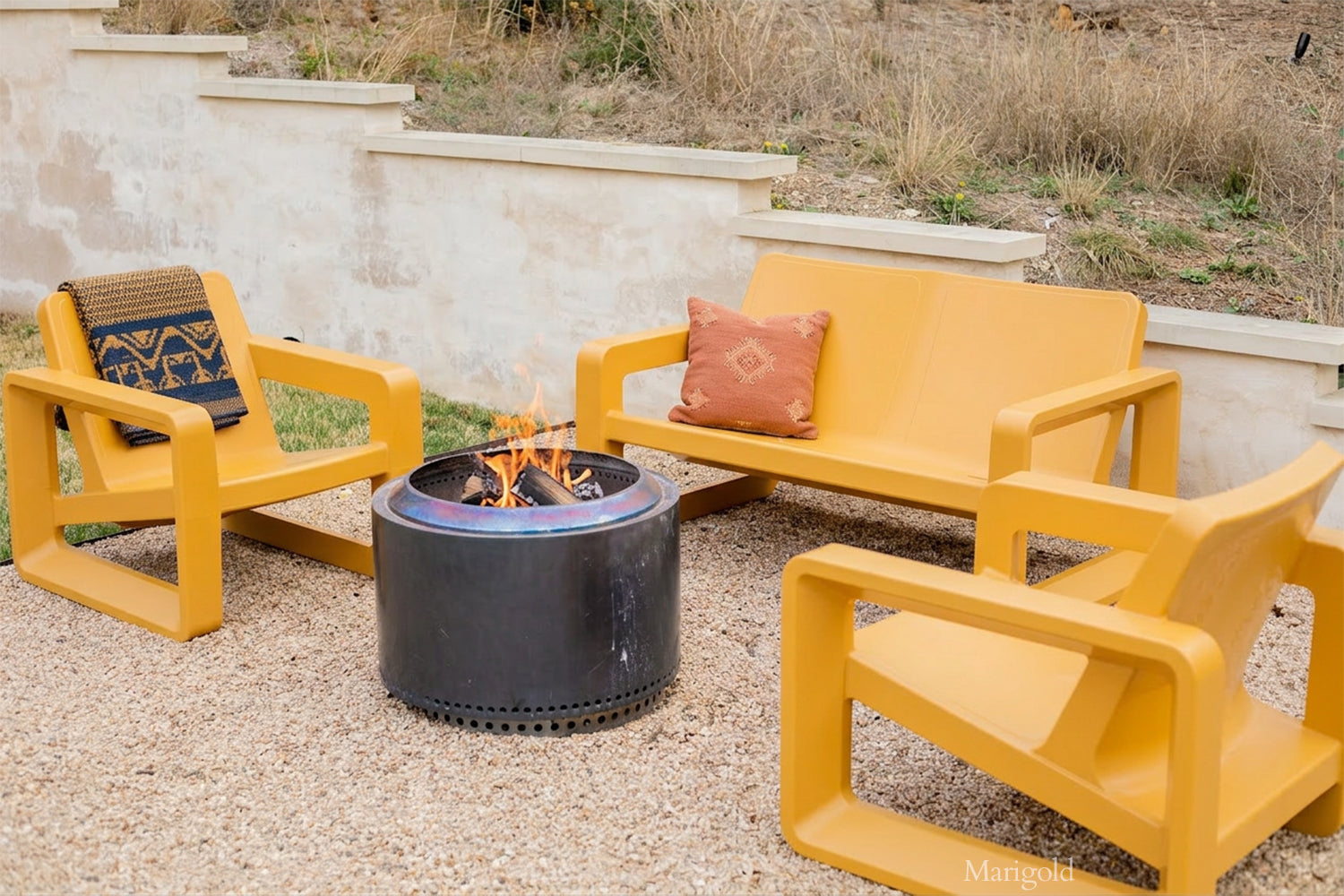 Tupelo Goods Deck Modern Outdoor Loveseat – In-Pool &amp; Patio Seating