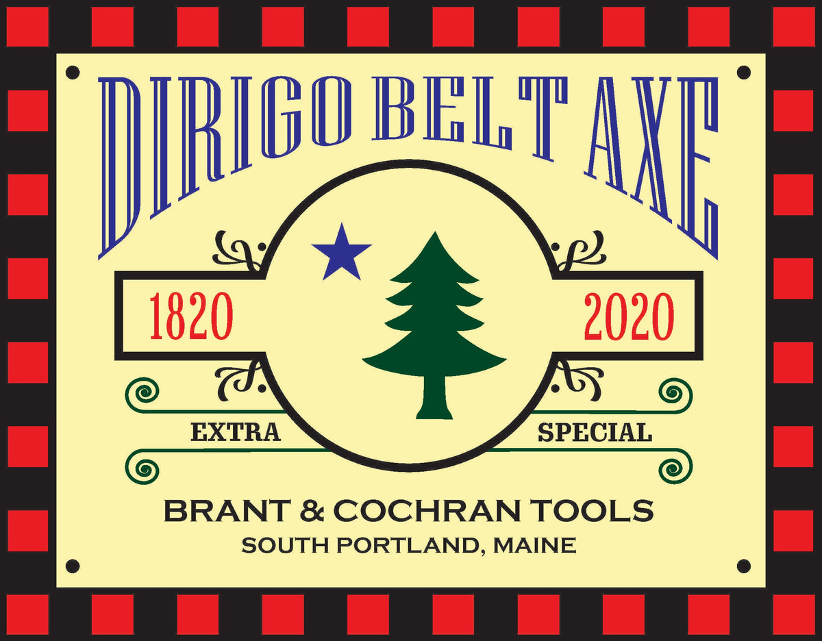Brant & Cochran Dirigo Belt Axe | Made in USA