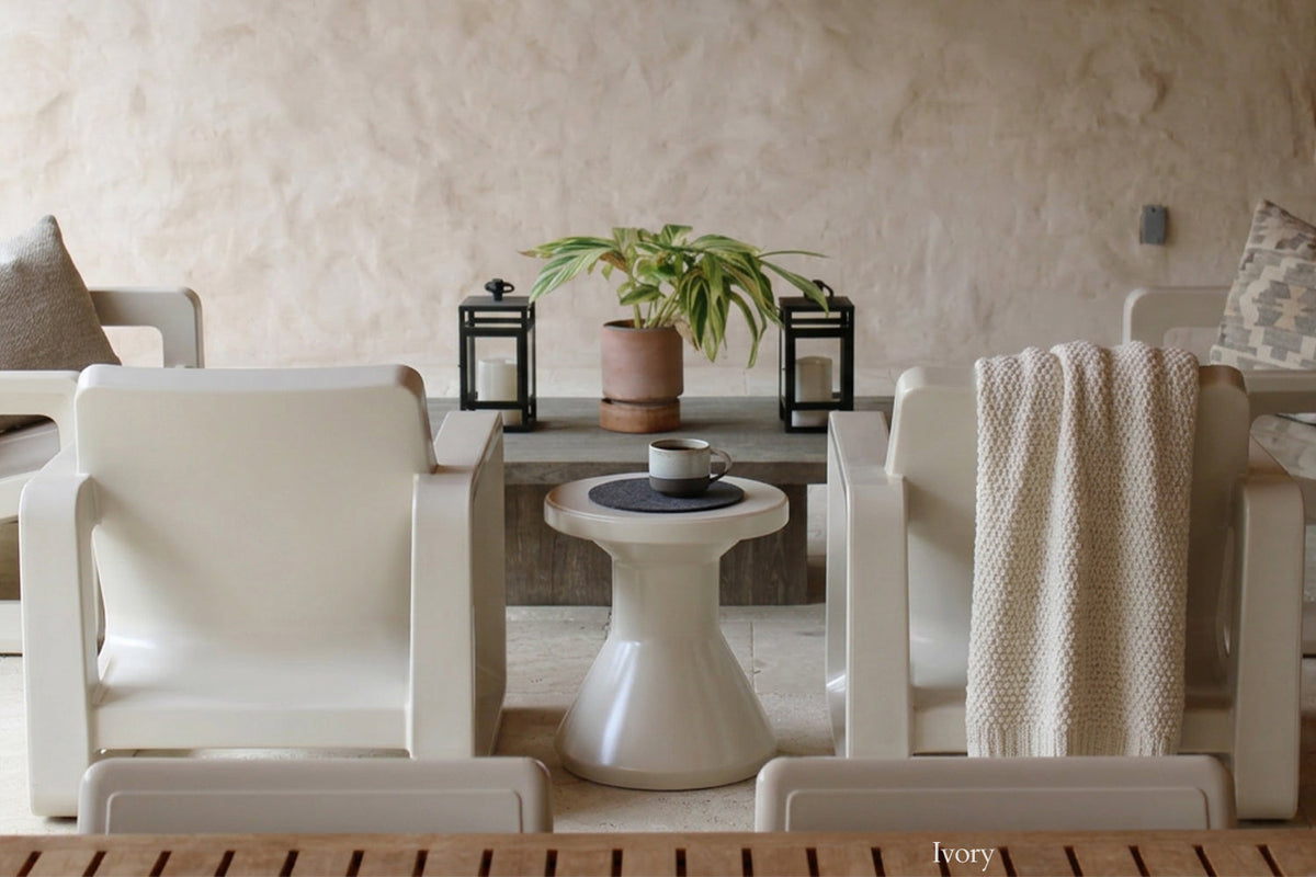 Tupelo Goods Fluent Side Table – In-Pool & Outdoor Table