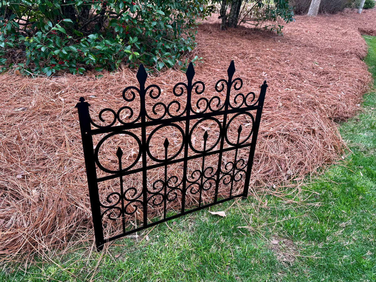 Decorative Metal Garden Edging – Modern Steel Landscape Border