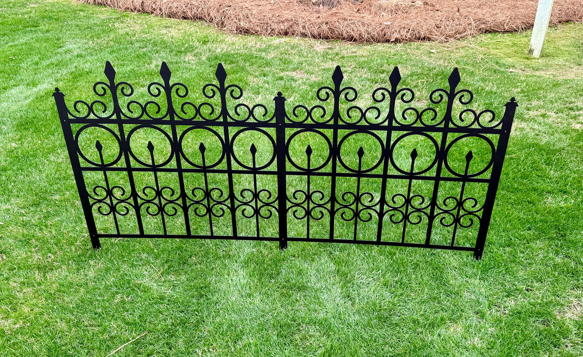 Decorative Metal Garden Edging – Modern Steel Landscape Border