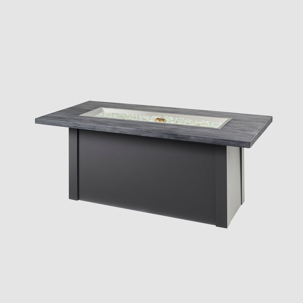 The Outdoor GreatRoom Company Havenwood 62-Inch Linear Gas Fire Pit Table