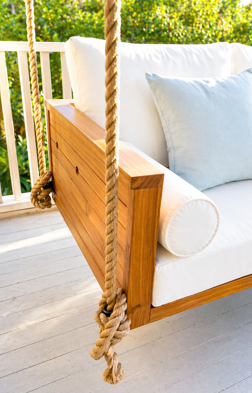 ModHaven Sedona Teak Swing Bed | Standard