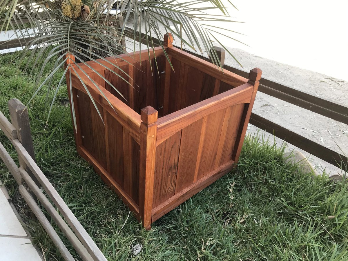 Best Redwood Solid Redwood Planter Box