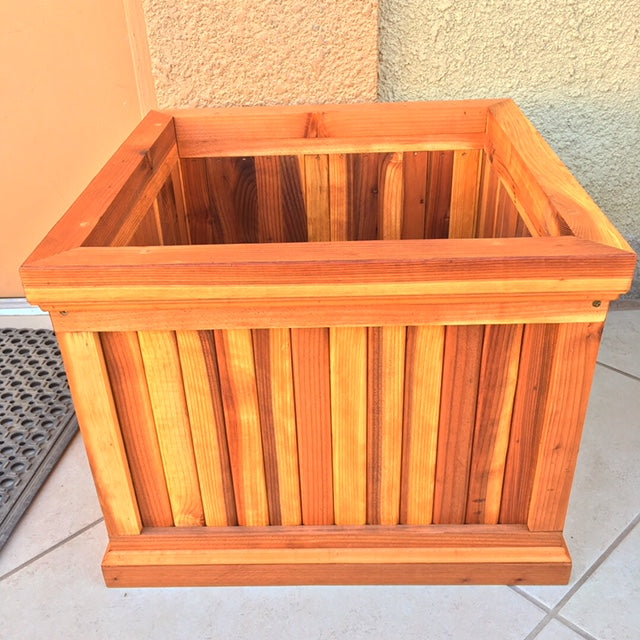 Best Redwood Santa Barbara Redwood Planter Box