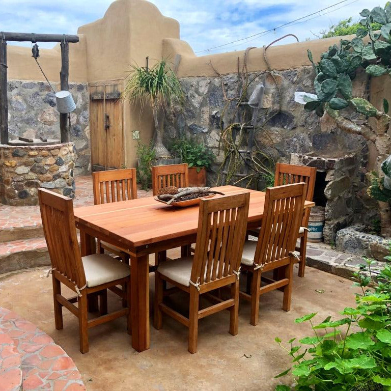 Best Redwood Farmhouse Redwood Dining Table